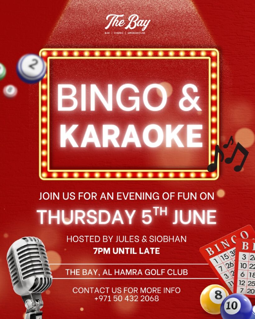BINGO & KARAOKE Night at THE BAY