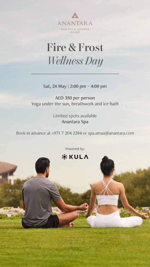 Fire & Frost Wellness Day at Anantara
