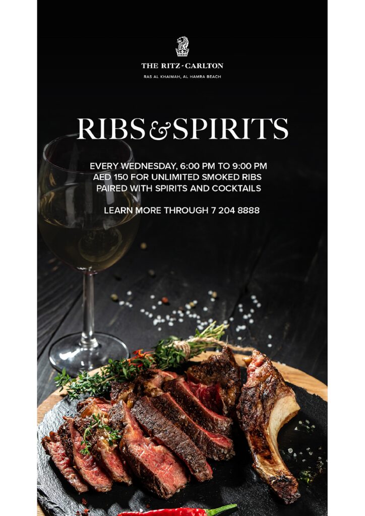 Ribs & Spirits Wednesdays at The Ritz-Carlton