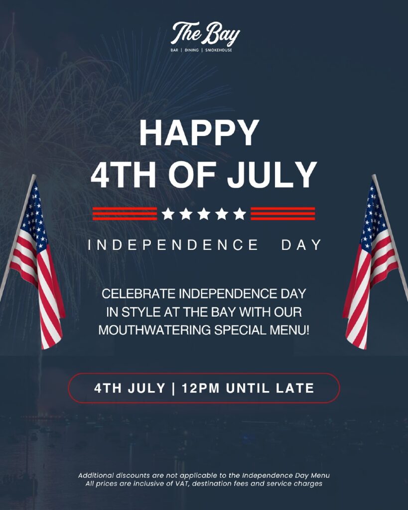 Celebrate Independence Day at THE BAY