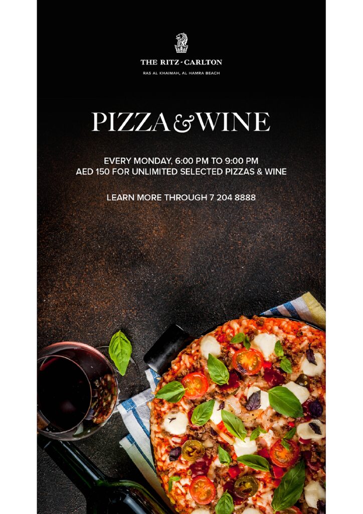 Pizza & Wine Evenings at The Ritz-Carlton