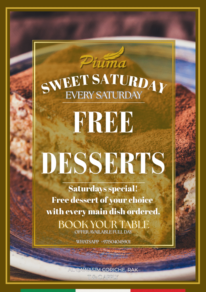 Sweet Saturday Delights at PIUMA