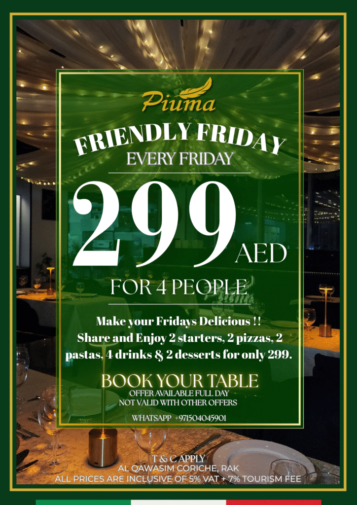 Piuma's Friendly Friday Feast