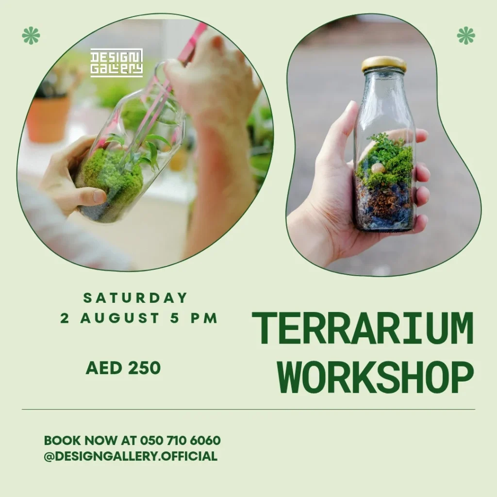 Terrarium Workshop at The Design Gallery