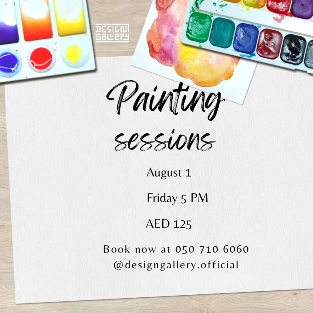 Painting Session at The Design Gallery!