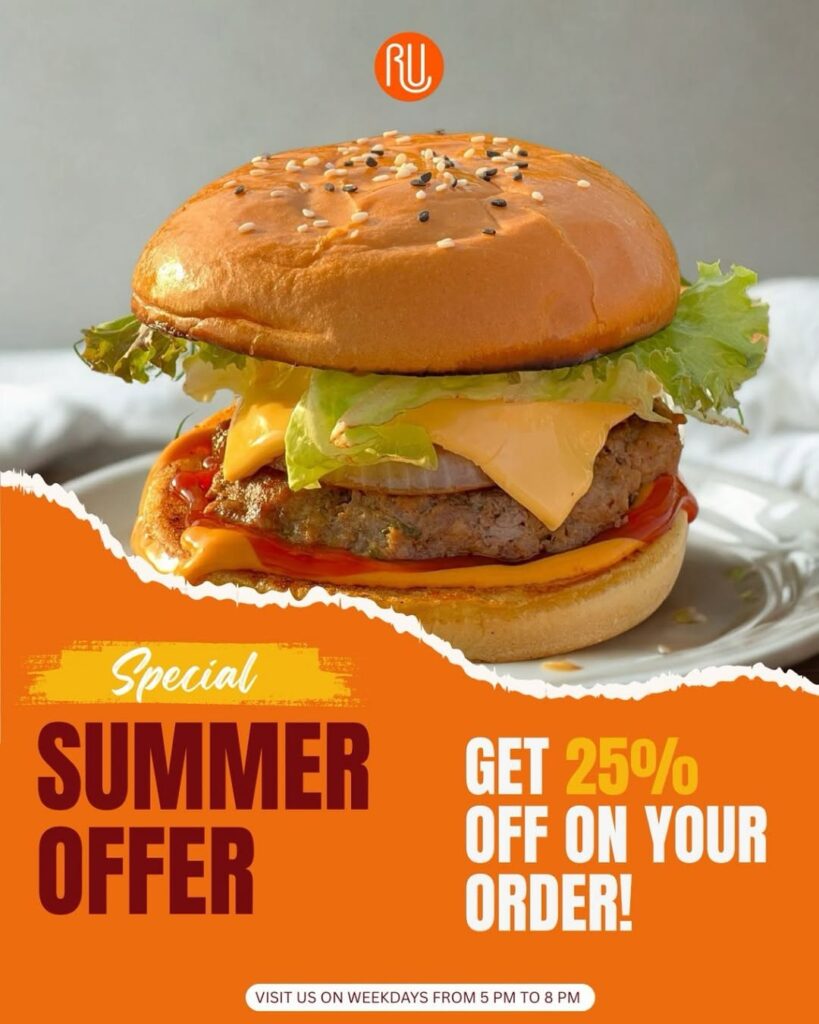 Summer Vibes with RU Foods Cafe!