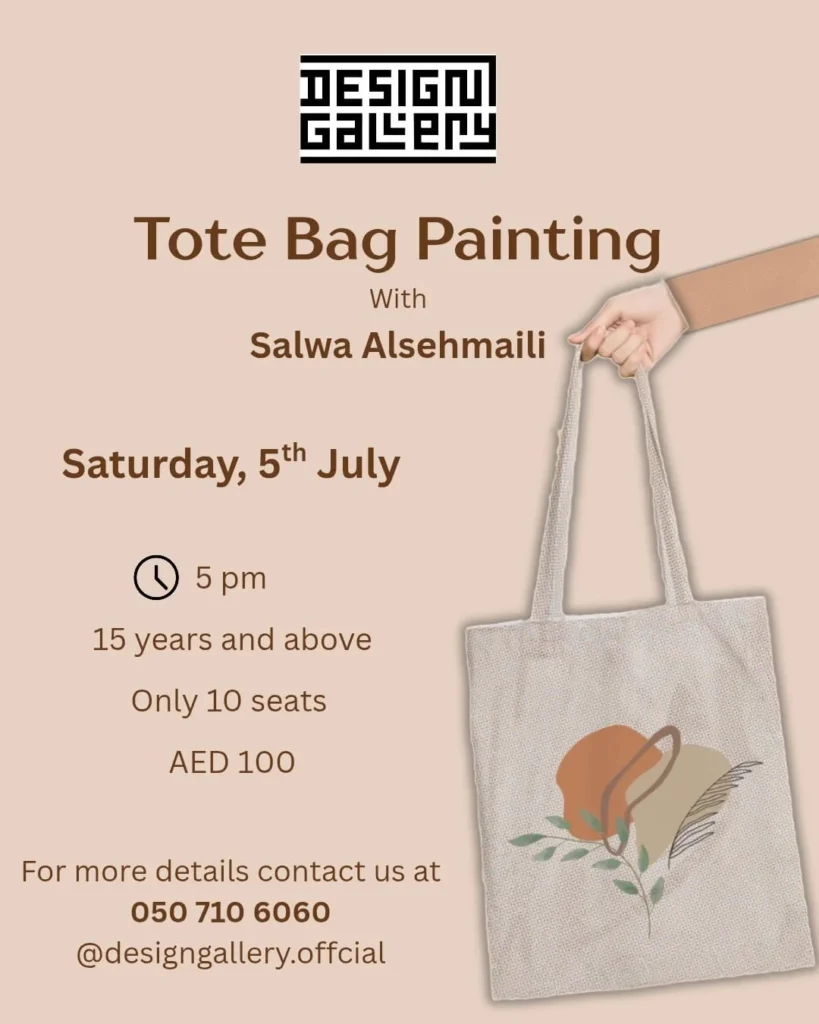Tote Bag Painting Workshop
