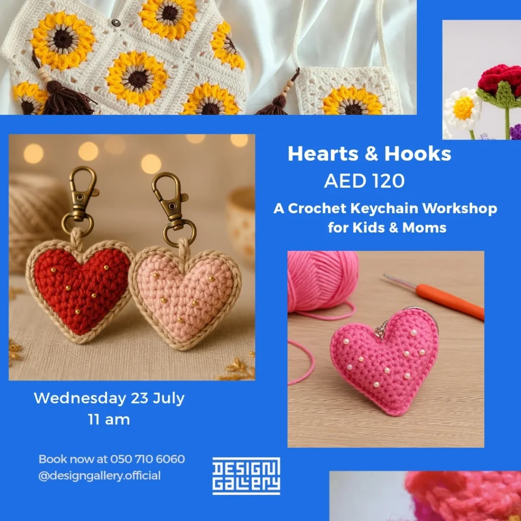 Hearts & Hooks: Workshop for Kids & Moms
