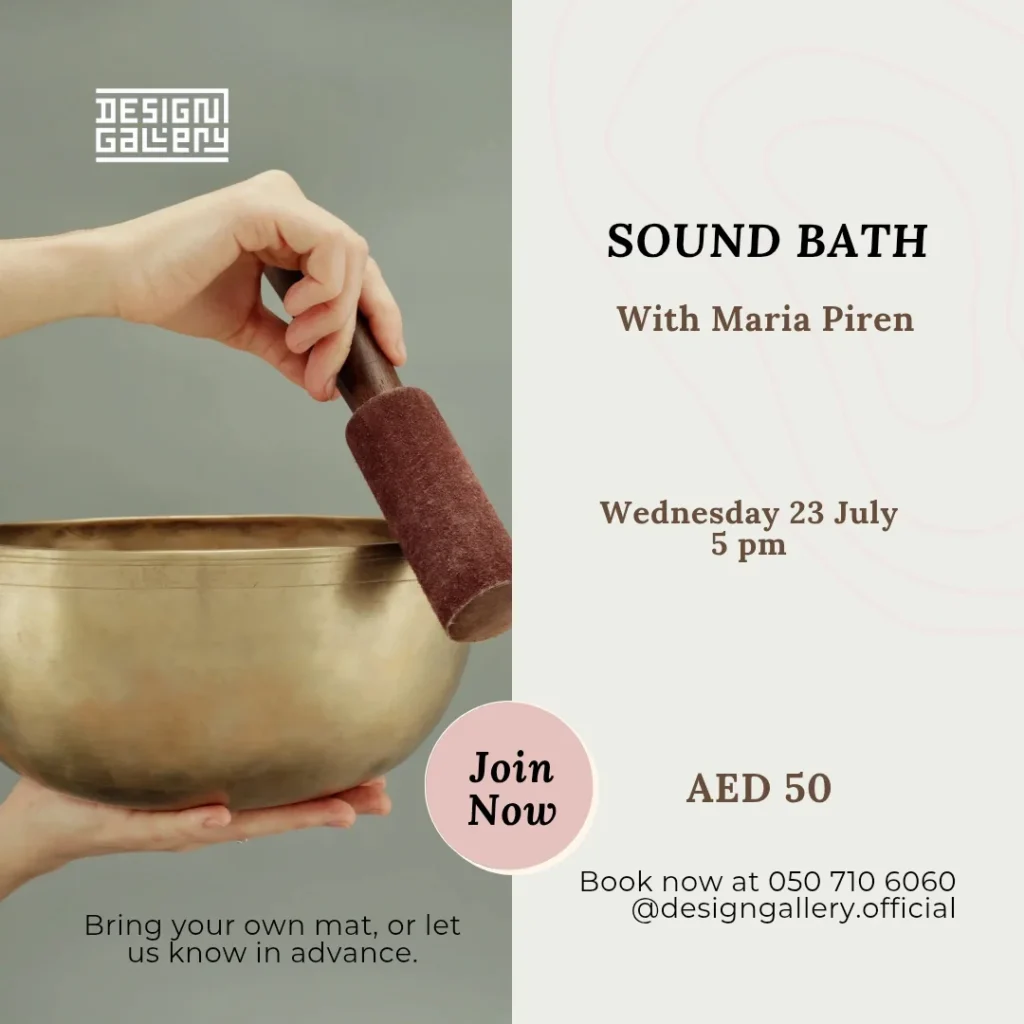 SOUND BATH with Maria Piren