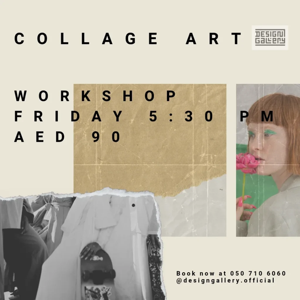 Collage Art Workshop at The Design Gallery