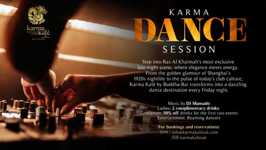 Karma Dance Sessions Are Here at Karma Kafé by Buddha-Bar