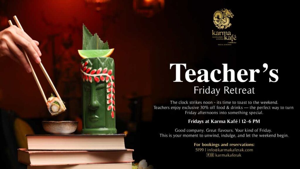 Teachers’ Friday Retreat at Karma Kafé