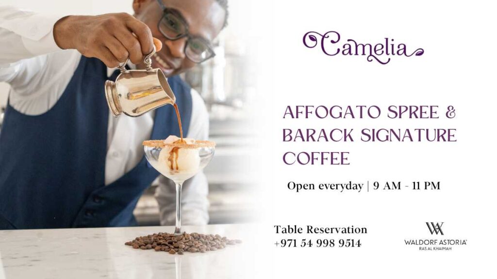 Affogato Spree & Barack Signature Coffee