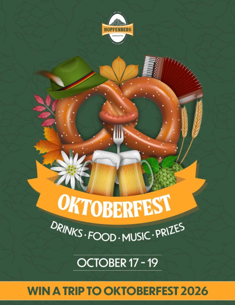 Celebrate Oktoberfest at Hopfenberg, Hilton Garden Inn RAK