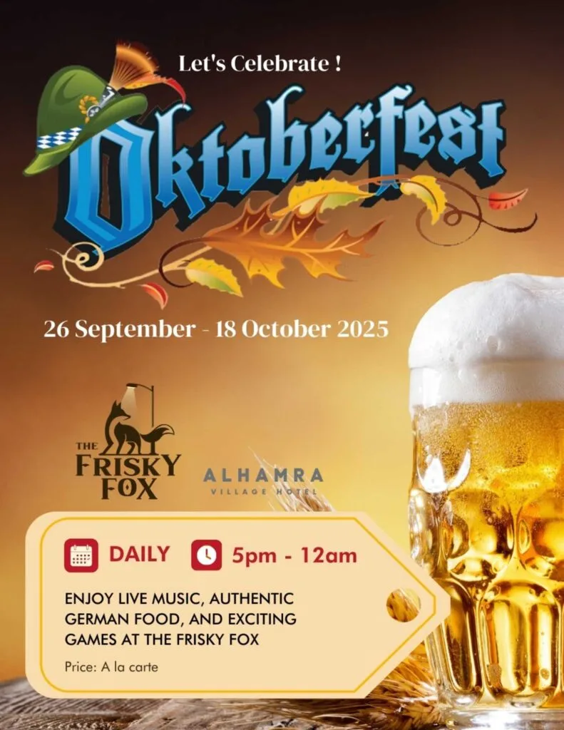 Oktoberfest Celebration at The Frisky Fox, Al Hamra Village RAK