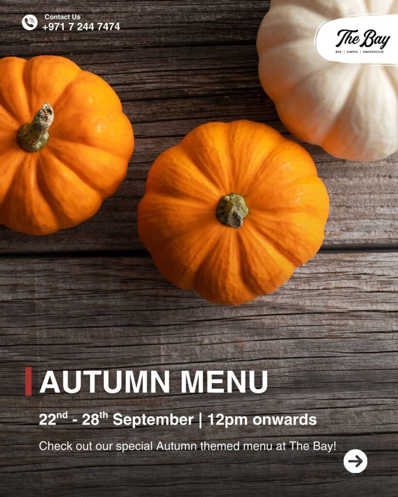 Autumn Indulgence Awaits at The Bay