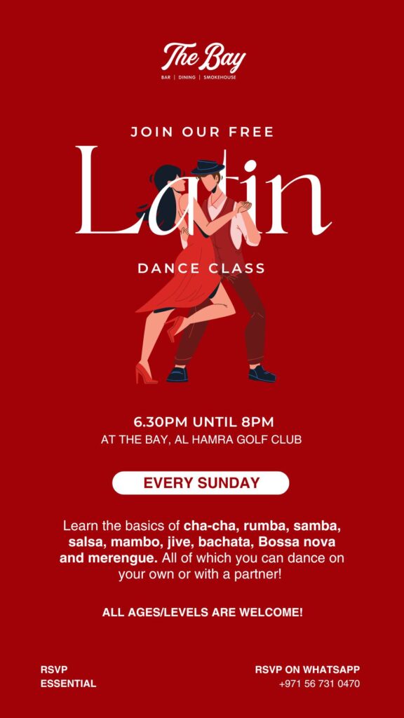 Latin Dance Sundays at The Bay