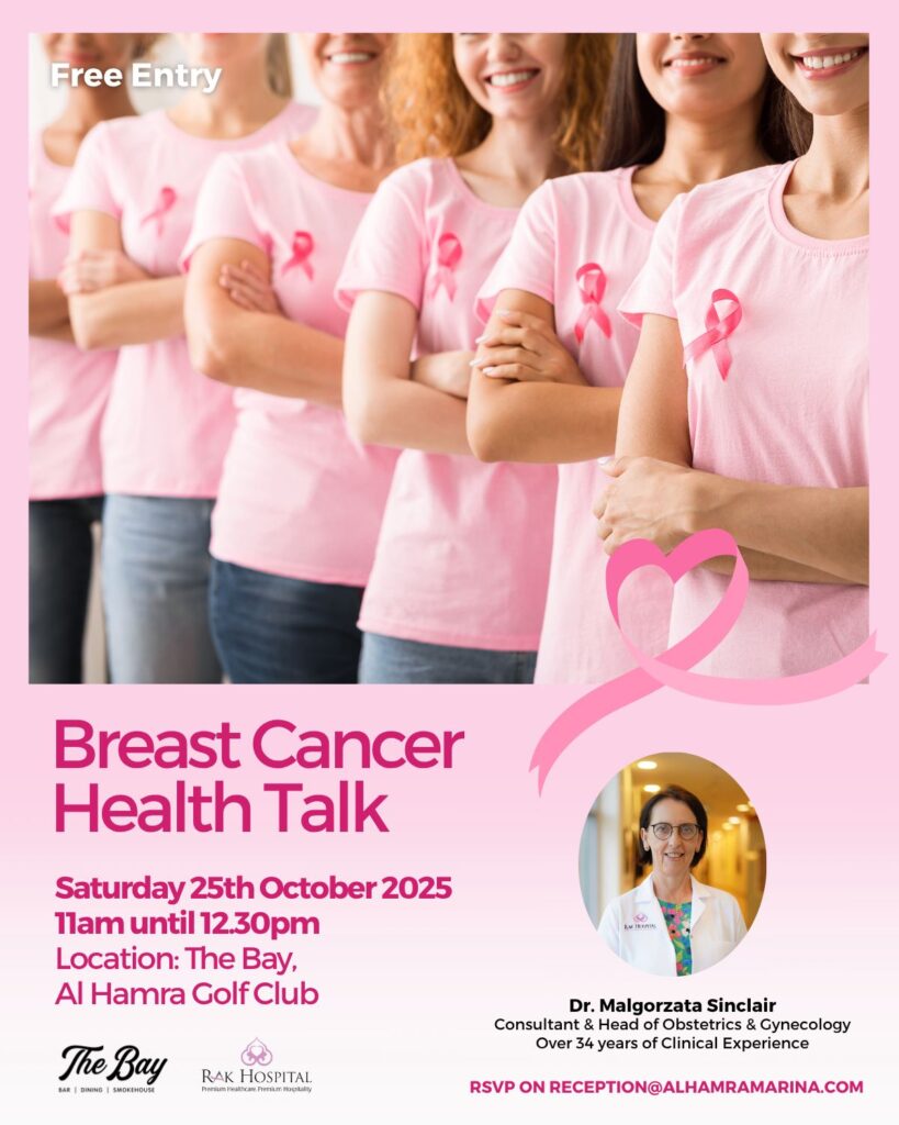 Breast Cancer Health Talk at The Bay