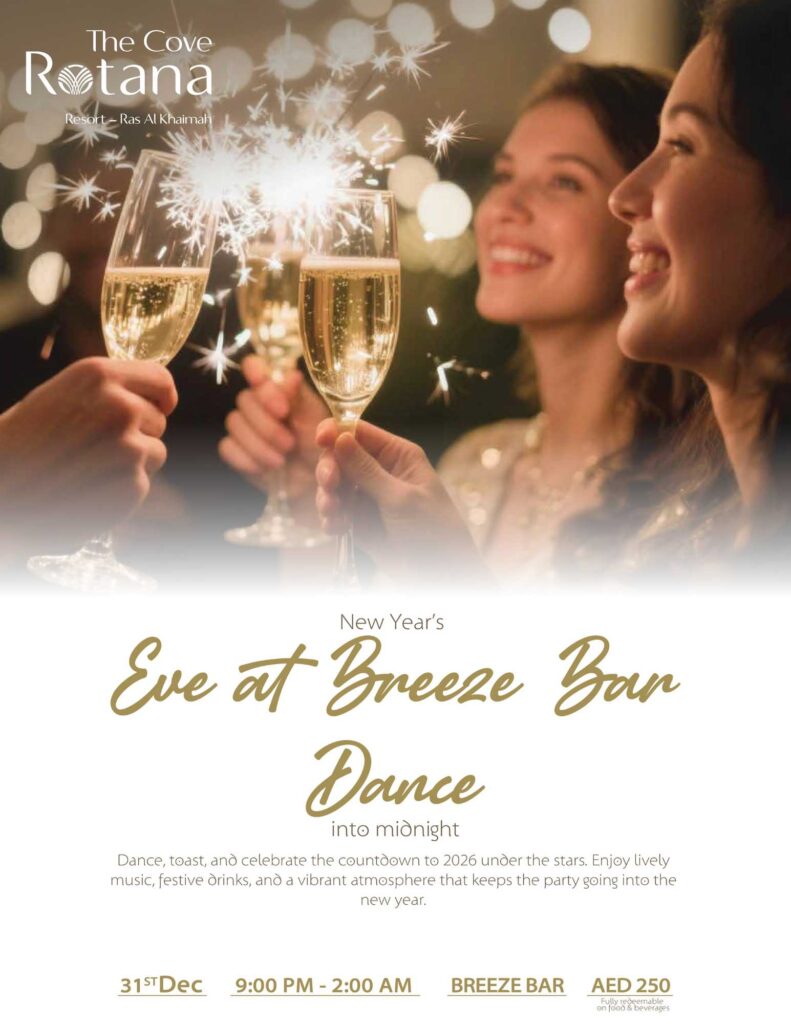 Celebrate Festive Season at Cove Rotana Ras Al Khaimah