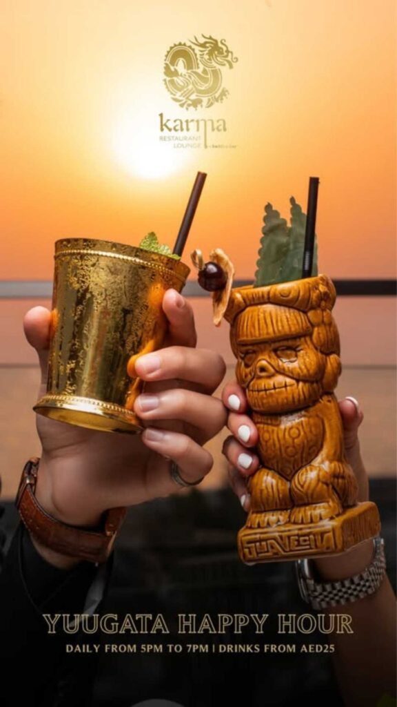 YUUGATA HAPPY HOUR at Karma