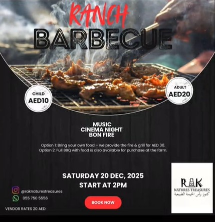 Ranch Barbecue & Cinema Night RAK