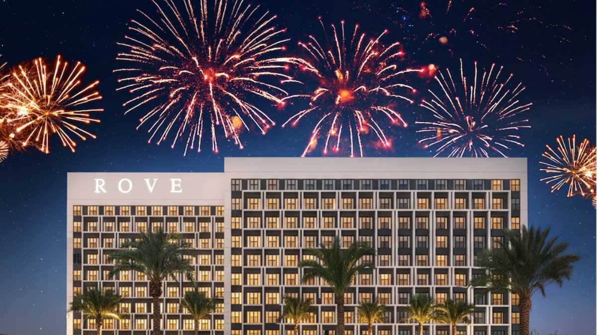 Your Glam NYE Getaway at Rove Al Marjan Island