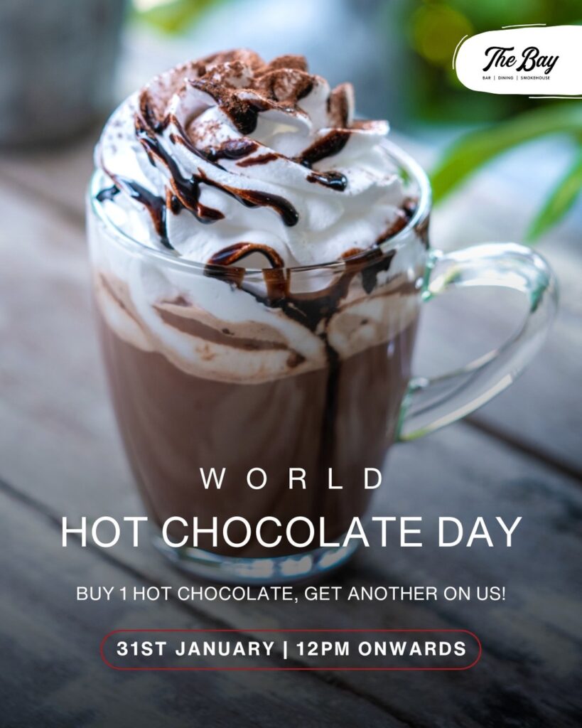 Celebrate World Hot Chocolate Day at The Bay