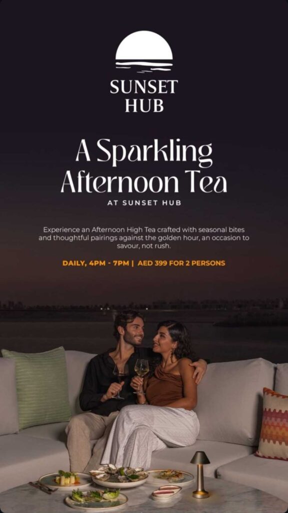 A Sparkling Afternoon Tea at Sunset Hub
