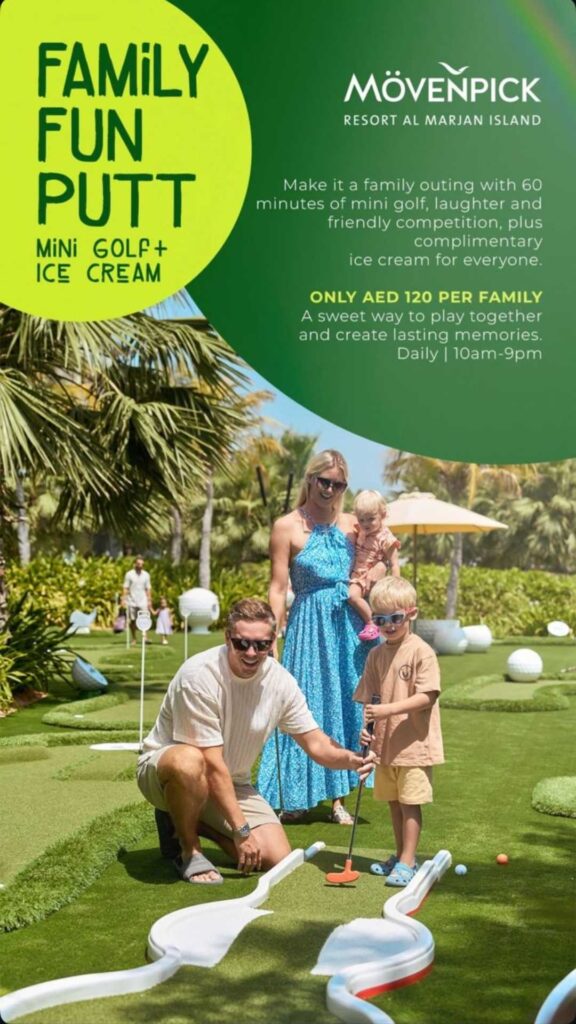 Family Fun Putt at Mövenpick