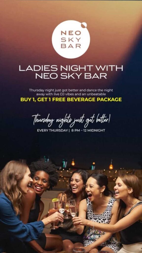 Ladies’ Night at Neo Sky Bar