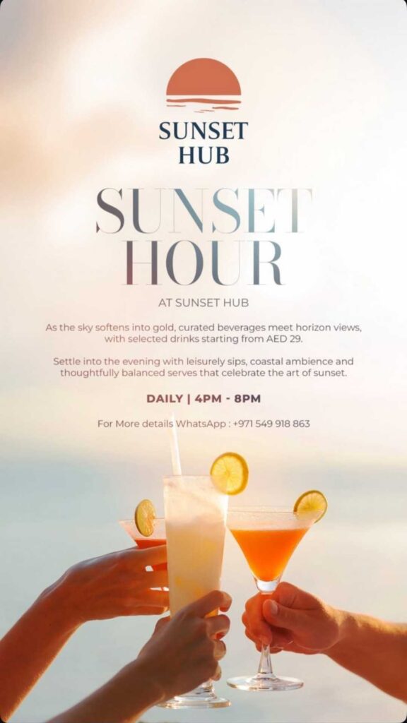 Sunset Hour at Sunset Hub
