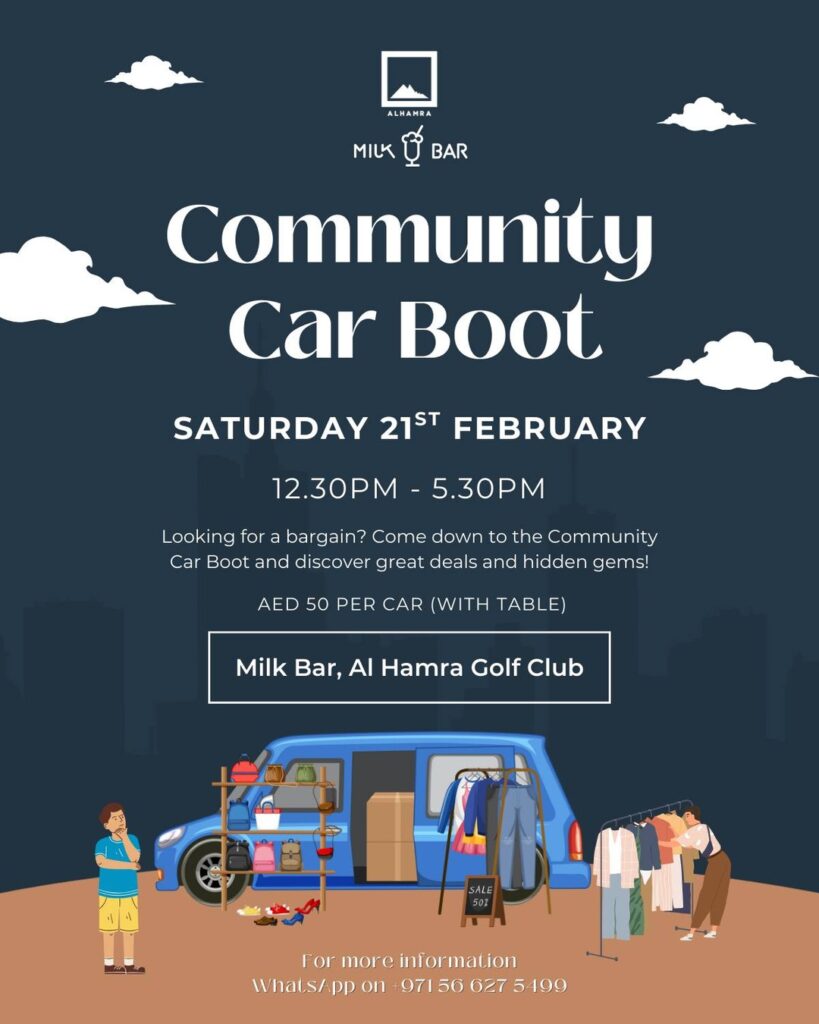 The Community Car Boot Returns