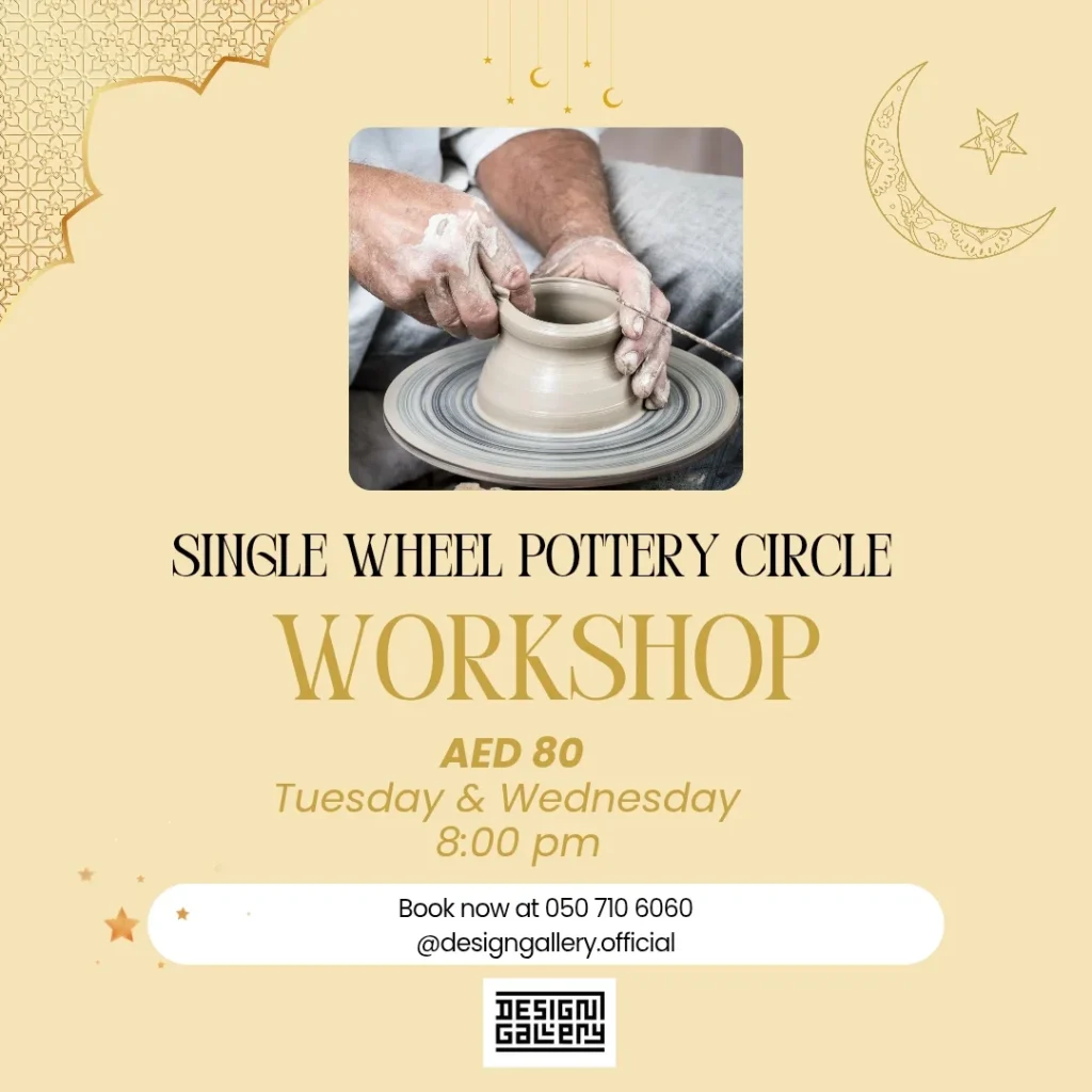 A Ramadan Pottery Circle at Design Gallery
