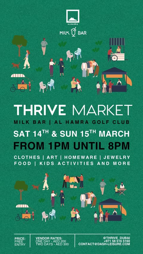 Thrive Market Pop-Up at Al Hamra