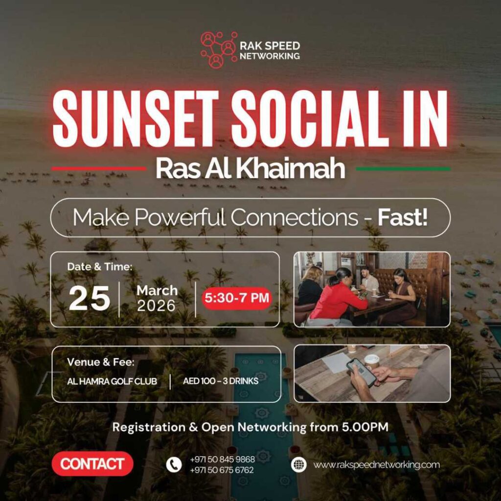 Sunset Social & Speed Networking in RAK