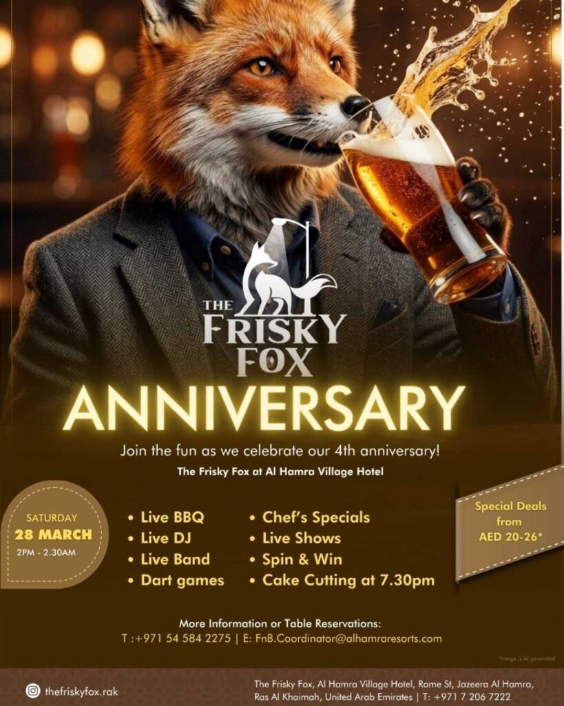 The Frisky Fox Anniversary Bash