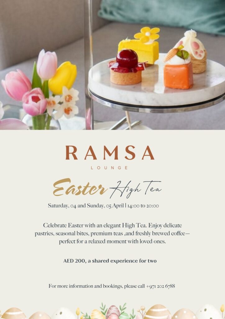 Easter High Tea at RAMSA Lounge