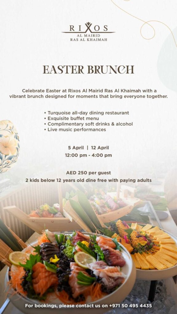 Easter Brunch Celebration at Rixos