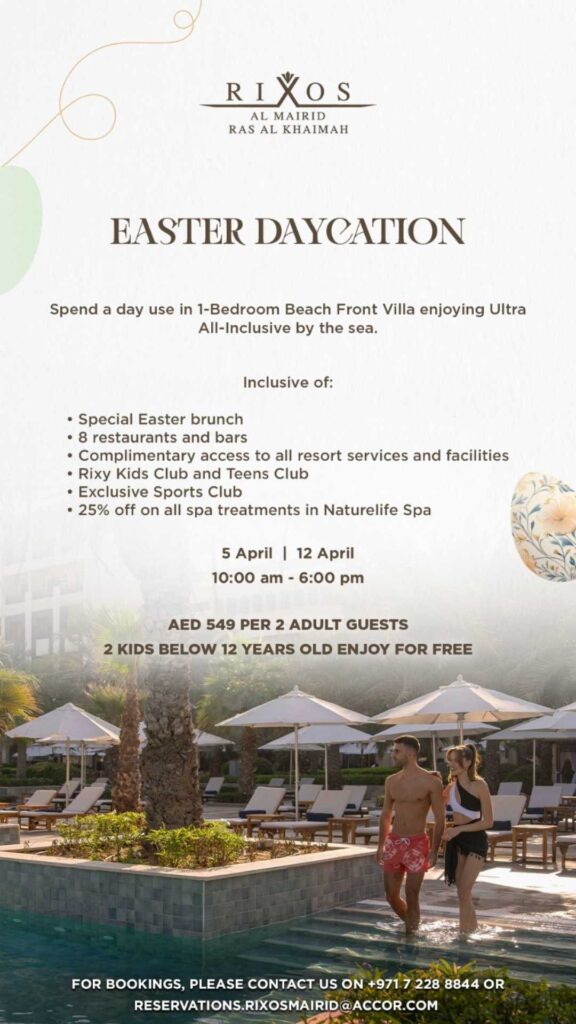 Easter Daycation at Rixos