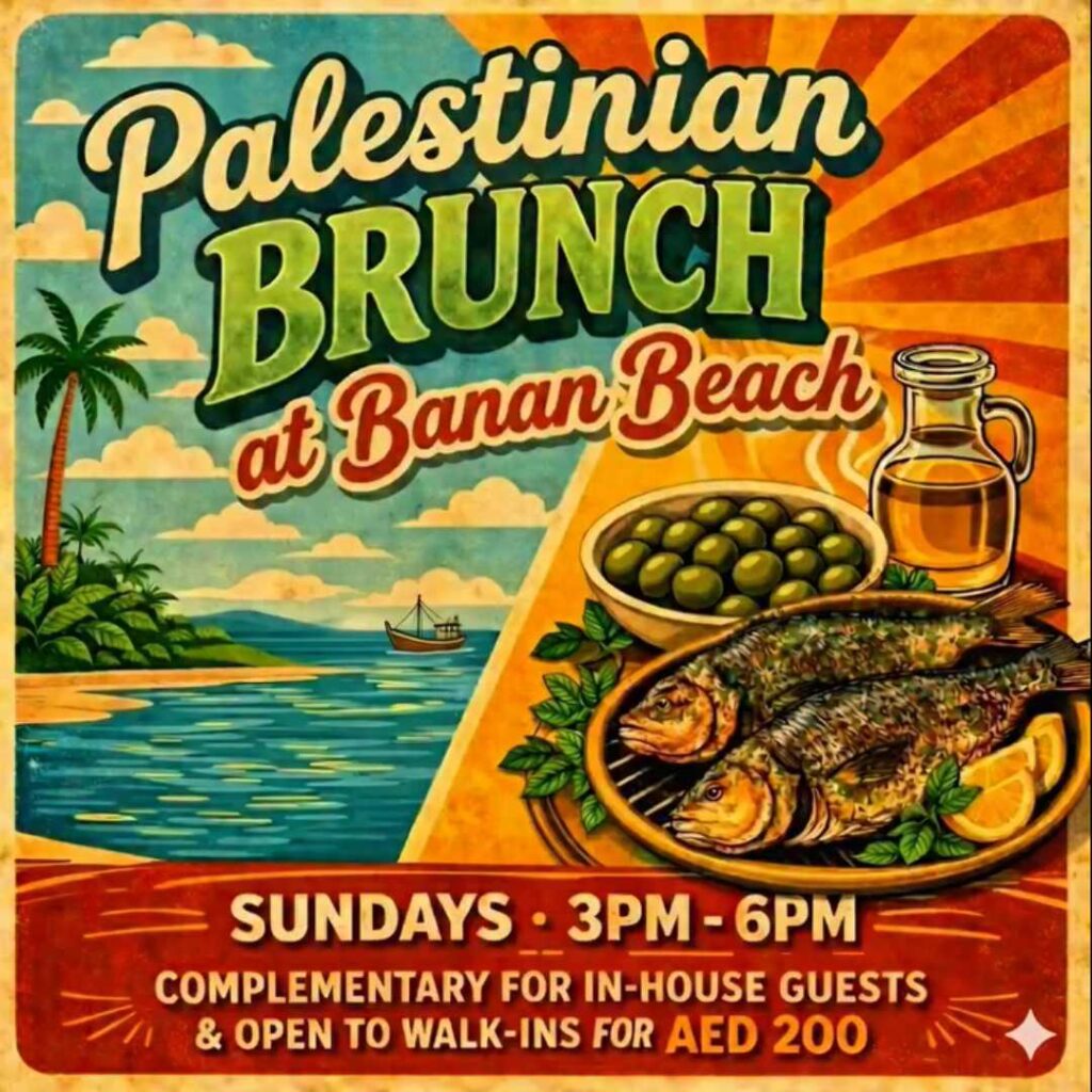 Palestinian Brunch at Banan Beach