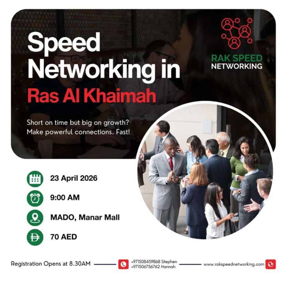 RAK Speed Networking Returns