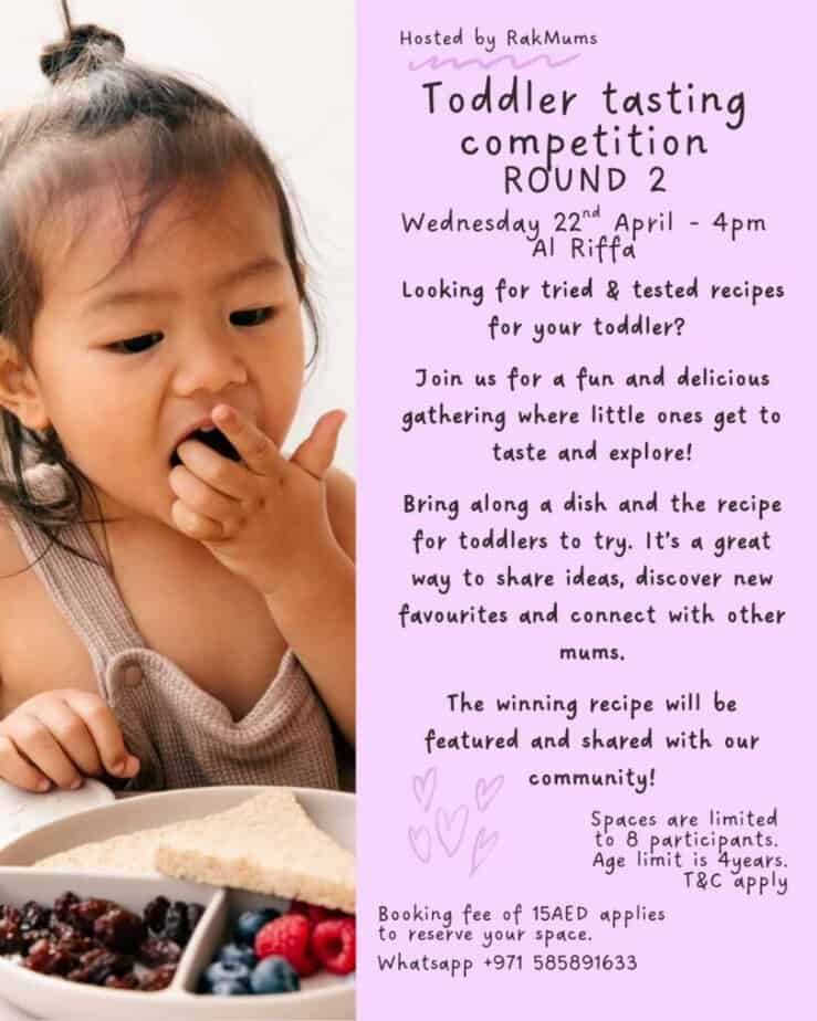 Toddler Tasting Competition