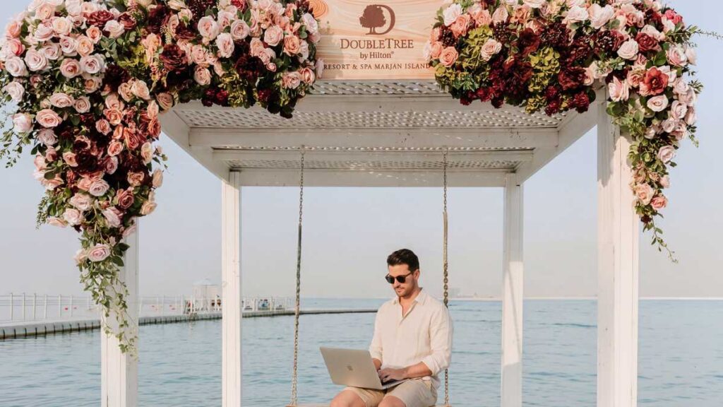 Work From a Sea View at DoubleTree by Hilton Resort & SPA Marjan Island